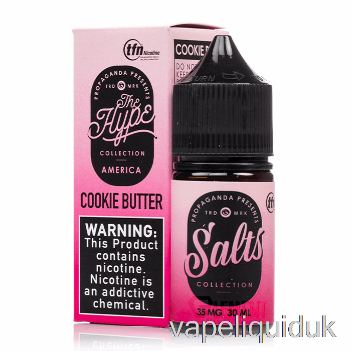 Cookie Butter - Propaganda SALTS E-Liquid - 30mL 50mg Vape Juice